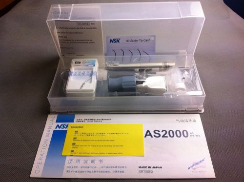 Dental new nsk original non optic air scaler as2000 m4 midwest  tips - japan for sale