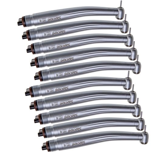 10pcs Dental Turbine NSK Style High Speed Handpieces Push Button 4 Holes MAX sty