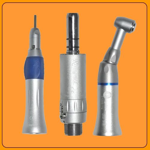 New Dental Slow Low Speed Handpiece Push Button 2H E-type Complete Kit 2 Hole ee