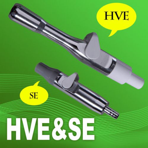 2x dental oral saliva ejector suction adapter strong weak handpiece hve se valve for sale
