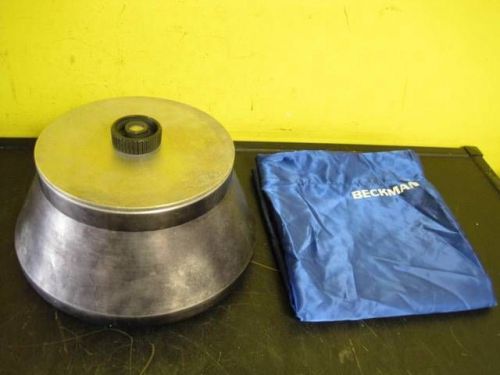 Beckman Centrifuge Fixed Angle 14 Position Well Rotor JA-17 17,000 RPM Used