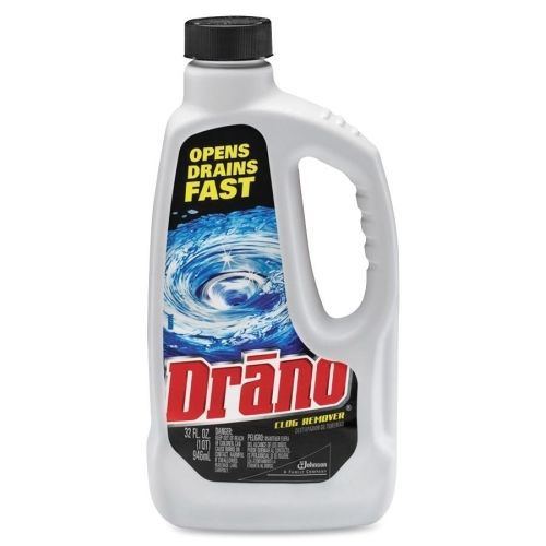 Diversey Institutional Formula Drano Cleaner - Liquid Solution - 1 quart - 1Each