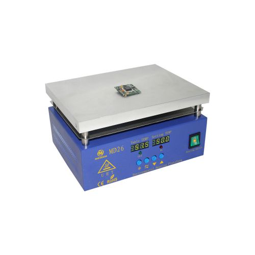 High quality md-d26 220v 200*260mm touch screen separator tool,heating plate for sale