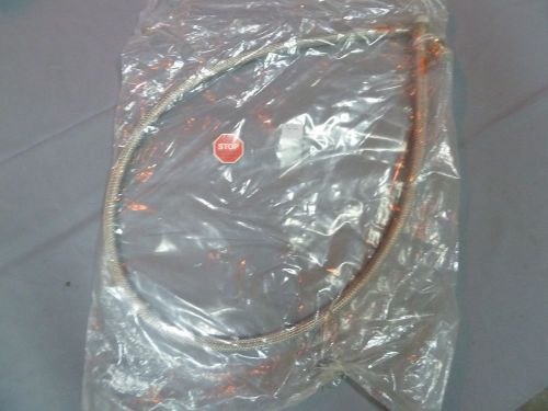 Cti cryogenics 8043455g072 stainless steel braid hose amat 0190-22418 6 ft for sale