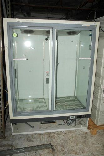 GS Laboratory Equipment Revco Reach In Double Glass Door Refrigerator REC4504A18