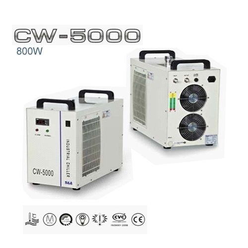 CW5000 800W Water chiller for CO2 laser machine (AC220V 60Hz)