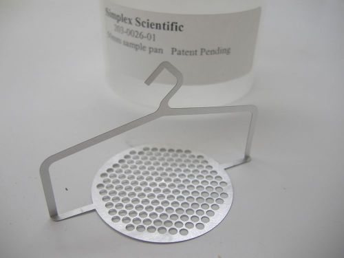 Microbalance Pan, 50mm Sample Pan, Simplex Scientific p/n 203-0026-01