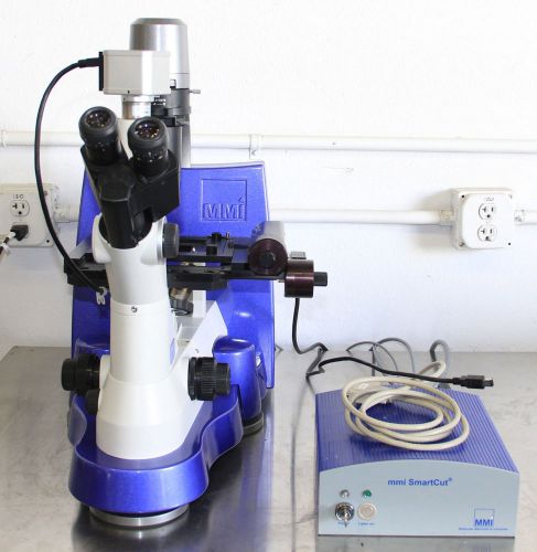 Mmi smart cut laser microdissection inverted microscope nikon eclipse ts100 for sale