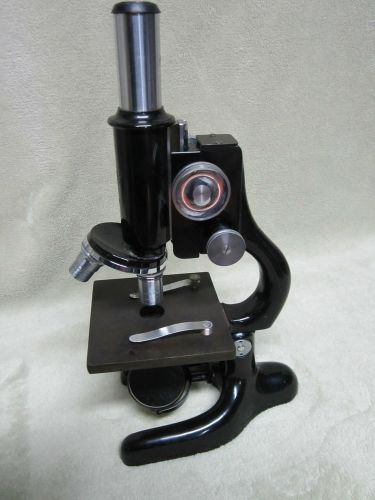 VINTAGE OPTICAL BAUSCH LOMB MICROSCOPE COLLECTABLE OK OPTICS AS IS BIN#OFC3 ii