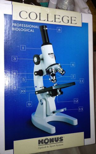 Konus College 600x Monocular Biological Microscope - 5302