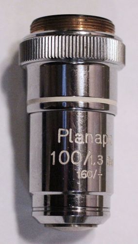 Zeiss Planapo 100/1.3 oil 160/- Microscope Objective