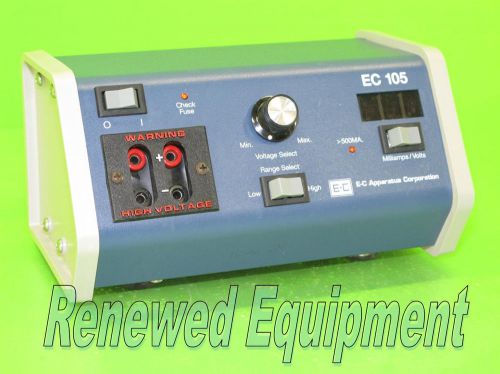 EC Apparatus Model 105-ECA Electrophoresis High Voltage DC Power Supply