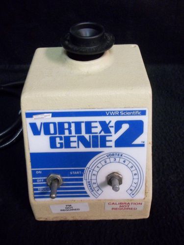 Scientific Industries Vortex Genie 2 Shaker G-560 Missing Knob