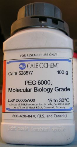 Peg 6000, mol. biol. grade, calbiochem for sale