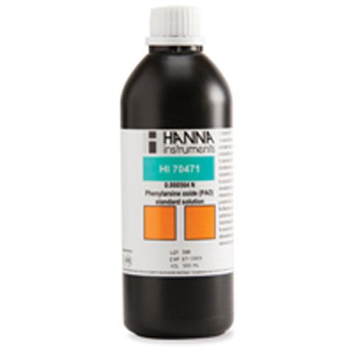 Hanna instruments hi 70471 calibration solution 0.00564n pao for sale