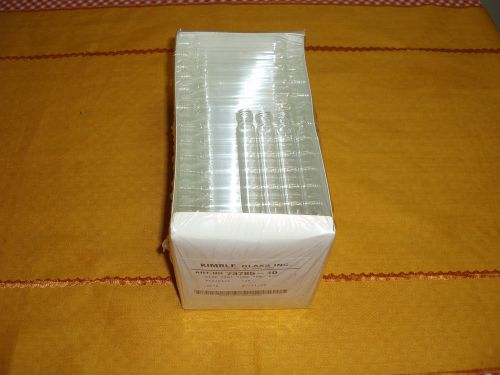 New kimble 10 ml disposable centrifuge tubes # 73785 -10 (box of 125 ) for sale