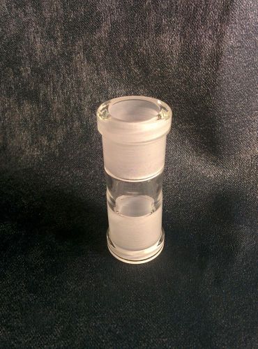 18mm Female to 18mm Female Glass Adapter Connector Glass on Glass