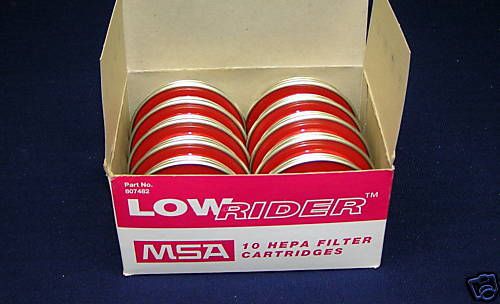 10 LowRider HEPA Filter Cartridges 807482
