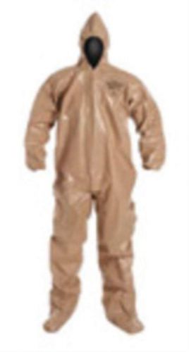 Dupont 2x tan tychem cpf3 coveralls for sale