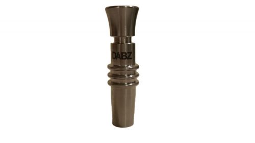 Domeless GR2 titanium dab nail 18mm Male socket made in America