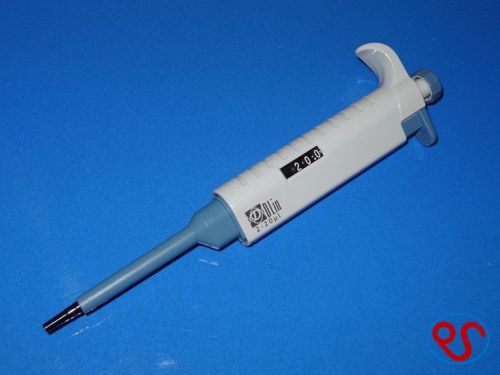 Pipetter 2-20ul, volume adjustable, autoclavable pipette, pipet, pipettor, new