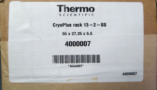 New Thermo Scientific Cryoplus Square Rack  CP-13-2-SS # 4000007