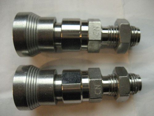 Lot of (2) Swagelok QC4-316 Coupling Quick Connect.