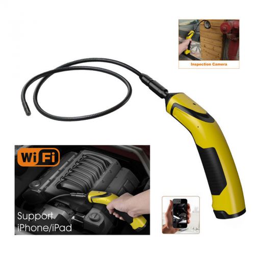 WiFi Water-proof Borescope Endoscope Inspection Tube Camera for Android iPhone