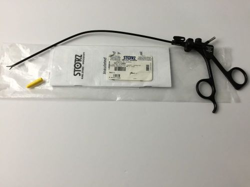 STORZ 30710MW ClickLine Scissors 3.5mm x 30cm with Handle Endoscopy Instruments.