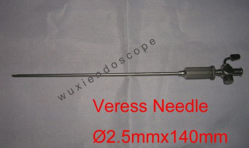 Brand New Laparoscopic  Veress Needles 2.5x140mm Compatible with STORZ