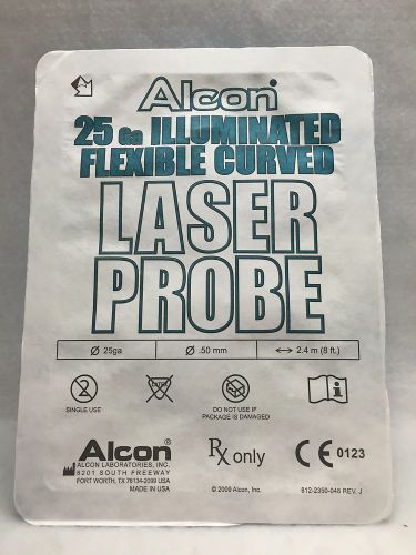 Alcon 25 Ga Illuminated Flexible Curved Laser Probe 8065751591