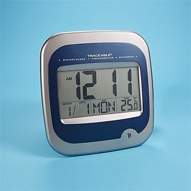 Calendar Thermometer Clock