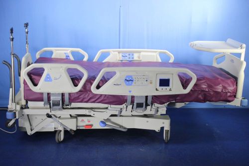 Hill-rom totalcare sport 2 hospital bed icu w/ rotation module critical care bed for sale