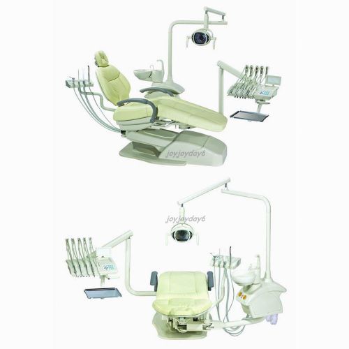 1 PC Dental Unit Chair FDA CE Approved AL-388SB Model Soft Leather