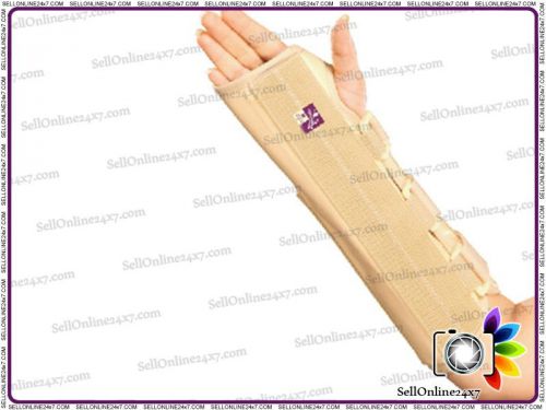 (Size - XL) Extended Forearm Brace - Supports Forearm in Early Cast Removal
