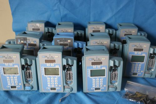 Lot of 11 Alaris Infusion Pump - 10 units 7130 and 1 unit 7230