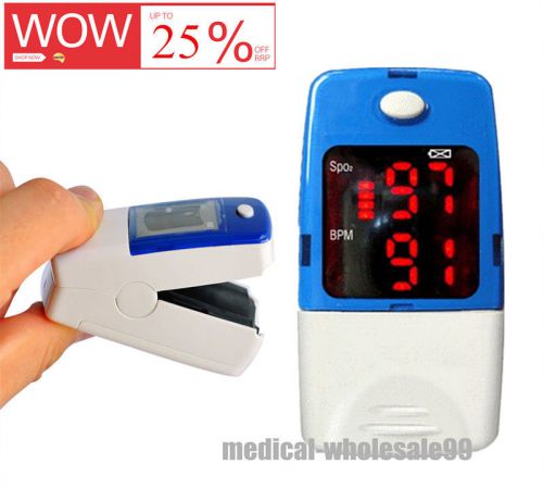 2015 New Sale Fingertip Pulse Oximeter Blood Oxygen Tester SpO2 Monitor 7-12 USA