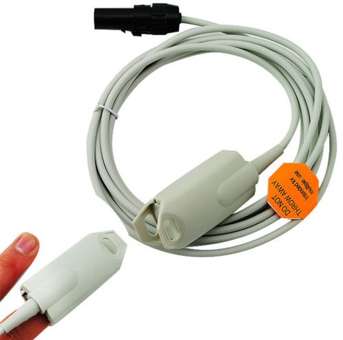 Novametrix Reusable Adult Oximeter Finger Sensor Clip SpO2 Sensor, Compatible 50
