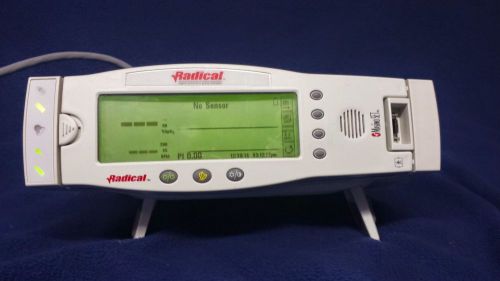 Radical Masimo Rad x Pulse Oximeter with new pulse oximeter probe &amp; new battery