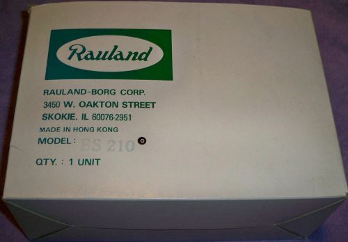 Rauland - Borg Responder III BS210 Dual Bed Nurse Call Station, NEW in BOX, F/S