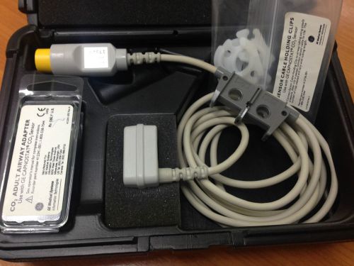 Free Shipping GE CAPNOSTAT CO2 Sensor 412340-002 with Adult Airway Adapter