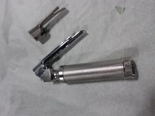 Welch Allyn 60300 Laryngoscope Handle and 2 Blades - Miller 0 &amp; 1