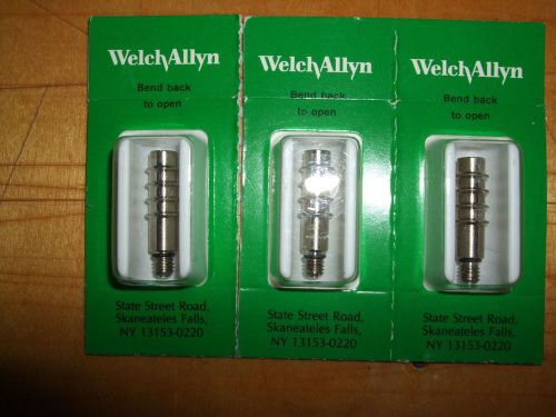 Welch Allyn Brand #07800 Illumination System Bulbs (3)