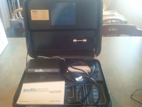 Audioscan RM500 Hearing Aid Testing Equipment with Portable Carrying Case!