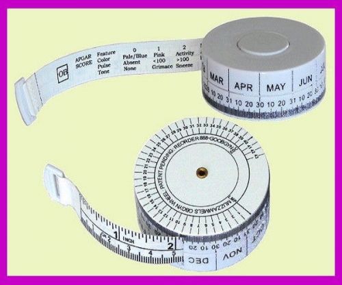 OB-GYN Pregnancy Wheel, Measuring Tape
