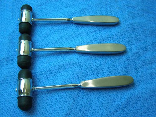 3-DEJERINE PERCUSSION HAMMER 9.5&#034; Medical Surgical INSTRUMENTS