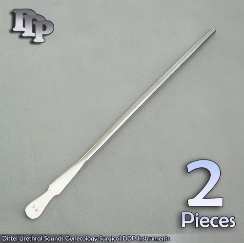 2 Pieces Of Dittel Urethral Sounds # 28 Fr Gynecology Surgical DDP Instruments
