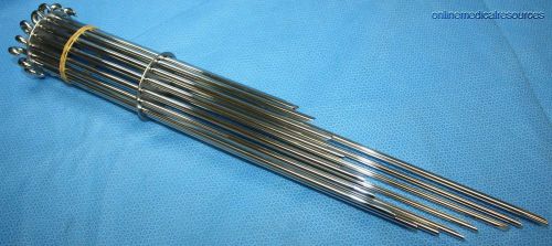 Solway 16 piece 1/4&#034; rush bone pin set w/ rack fixator german stainless nos for sale