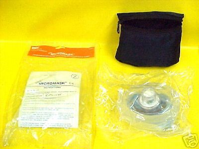 NEW! CPR MICRO MASK KIT / ZIPPERED BELT POUCH #EMS1025
