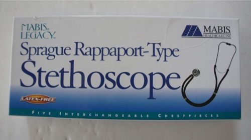 Sprague Rappaport Stethoscope by Mabis Legacy BLACK